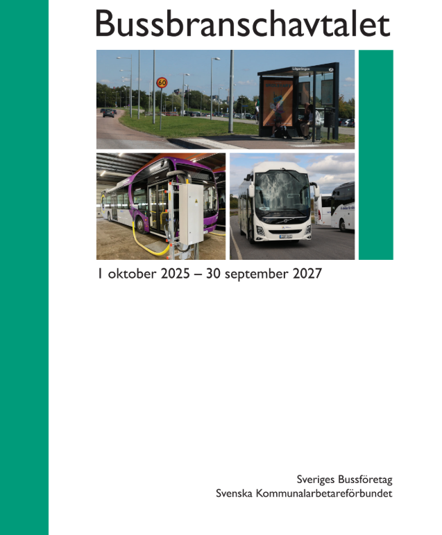 Bussbranschavtalet 1 okt 2025 - 30 sep 2027