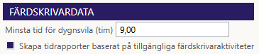 Inställningar för tidrapportering, skapa tidrapporter baserat på färdskrivaraktiviteter.jpg