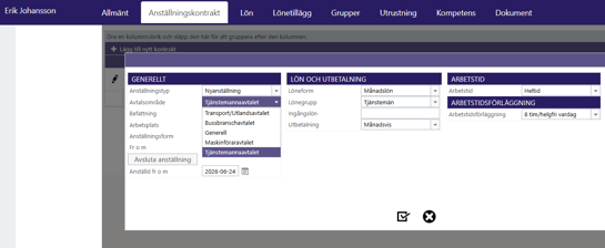 anställningkontrakt tjm